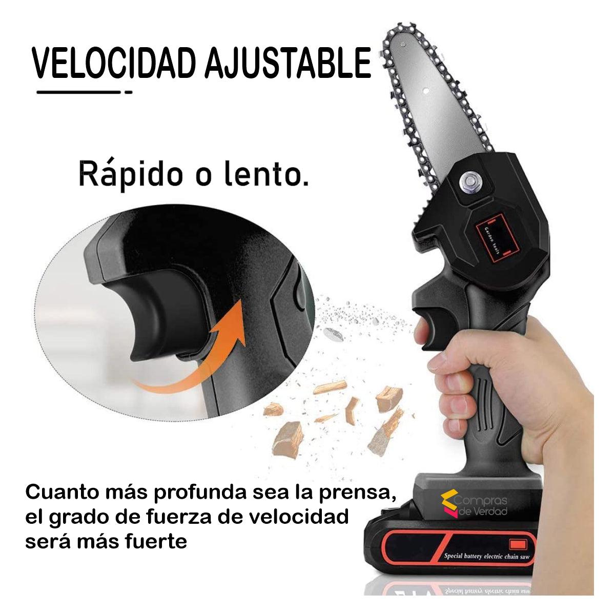 Mini Motosierra De Mano Portátil Ergonóm